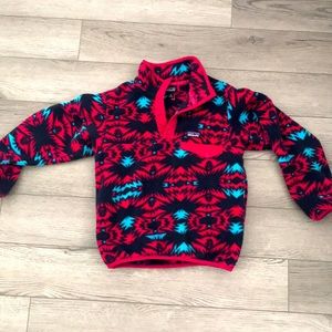 Girls small Patagonia fleece pullover
